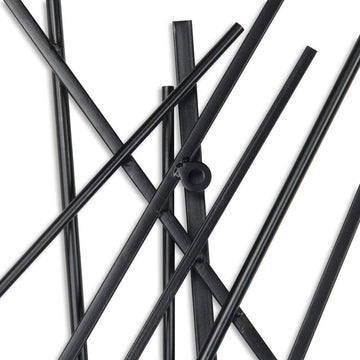 Rosand Abstract Bar and Panel Novelty Metal Wall Decor